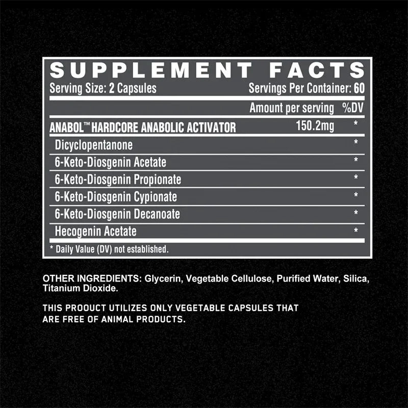 Anabol Hardcore – Muscle Growth, Endurance & Performance Support