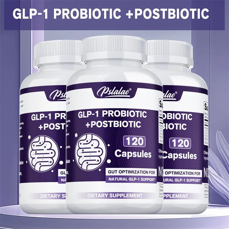 GLP-1 Support Probiotic & Postbiotic – Boost Metabolic Health & Improve Digestion
