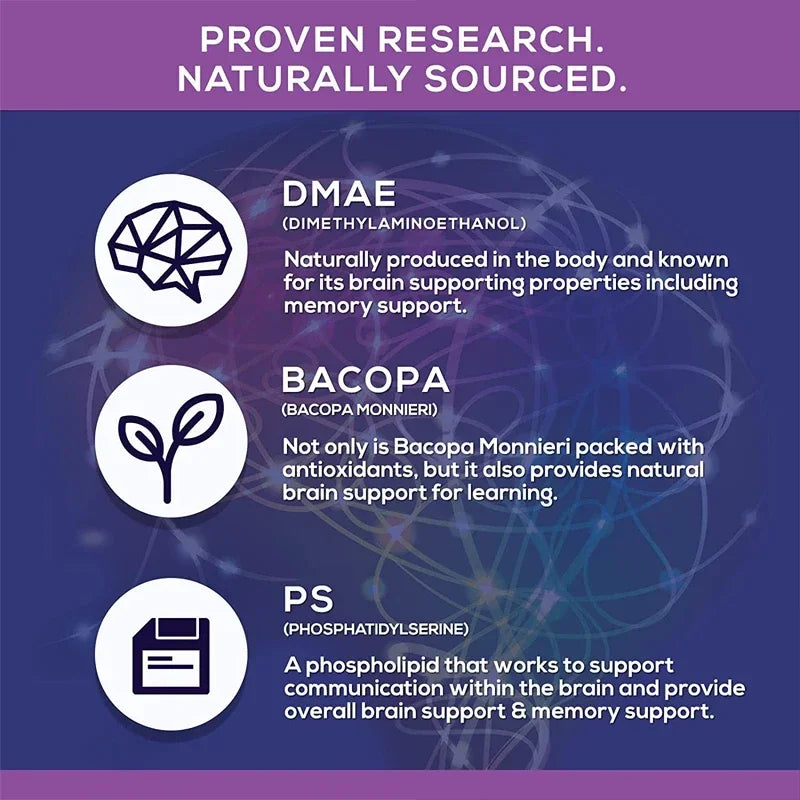 Nootropic Brain & Focus Supplement – Boost Memory, Clarity, and Cognitive Performance