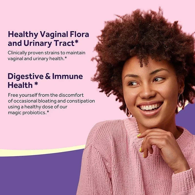 Women’s Probiotic - Support Digestion, Relieves Bloating, Promote Flora Balance, Intestinal, Digestive & Urinary Health