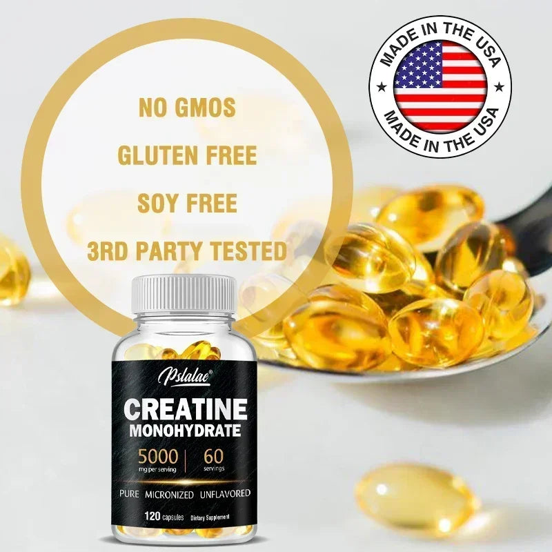 Creatine Monohydrate – Boosts Performance, Muscle Growth & Recovery