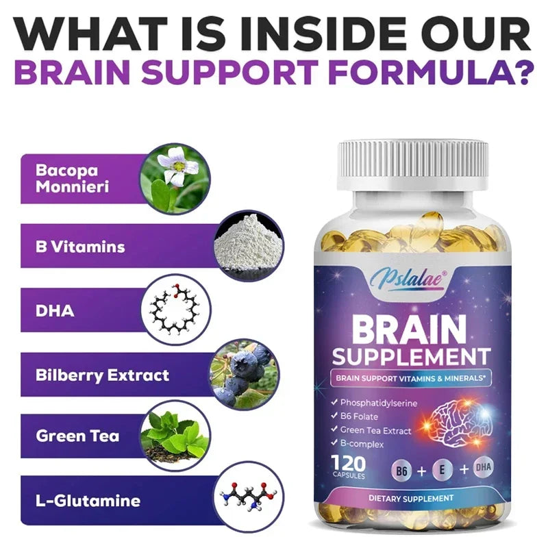 Nootropic Brain & Focus Supplement – Boost Memory, Clarity, and Cognitive Performance