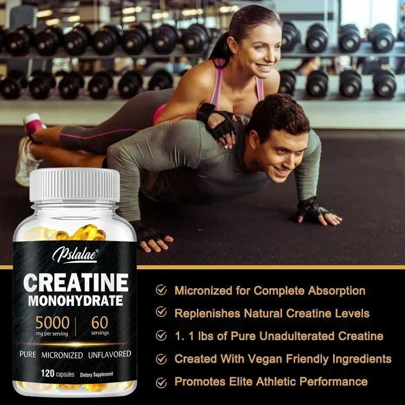 Creatine Monohydrate – Boosts Performance, Muscle Growth & Recovery