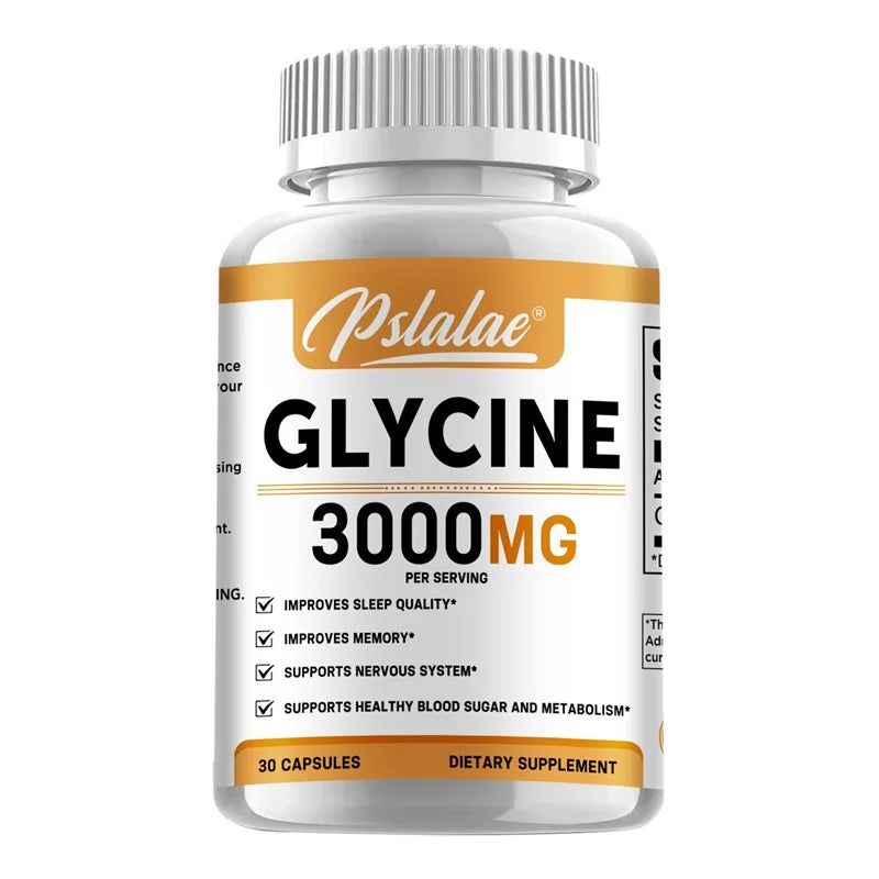 Glycine Supplement – Deep Sleep Aid & Natural Appetite Support