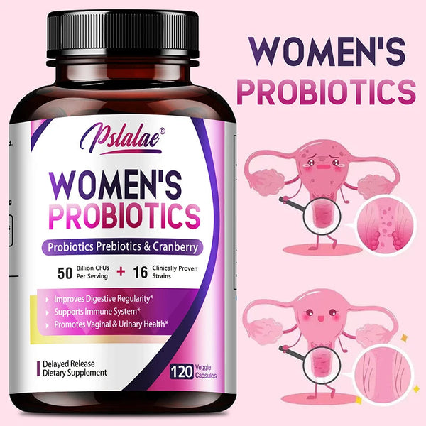 Women’s Probiotic - Support Digestion, Relieves Bloating, Promote Flora Balance, Intestinal, Digesti