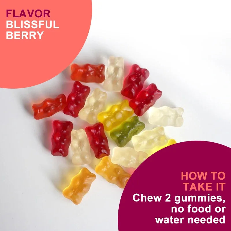 Advanced Gut Health Gummies – Probiotic + Prebiotic for Digestion Support