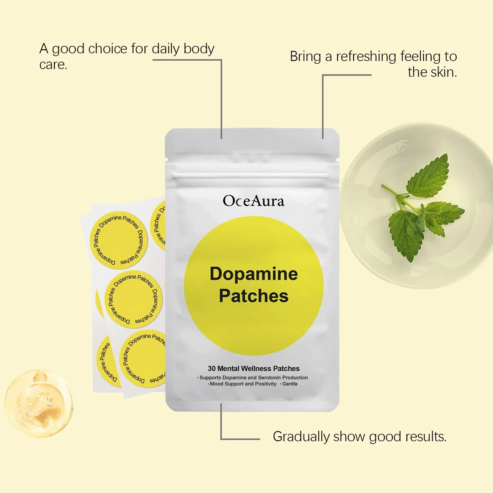 Dopamine Energy Patches – Relieve Fatigue & Support Immune Function
