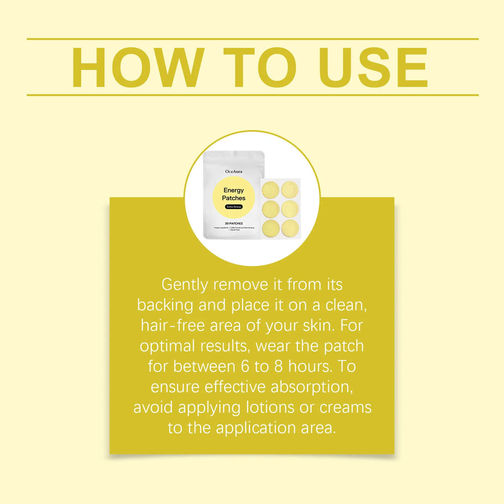 Dopamine Energy Patches – Relieve Fatigue & Support Immune Function