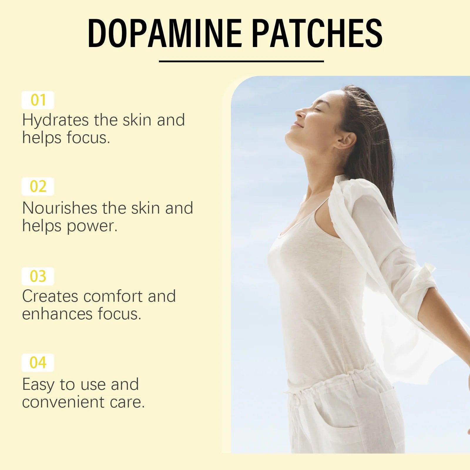 Dopamine Energy Patches – Relieve Fatigue & Support Immune Function
