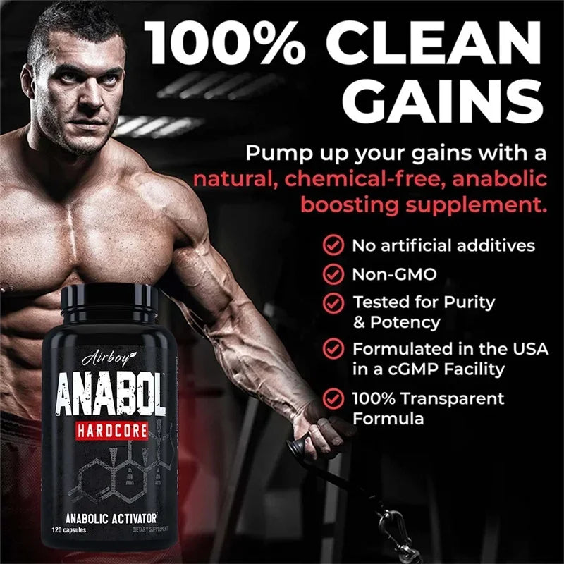 Anabol Hardcore – Muscle Growth, Endurance & Performance Support