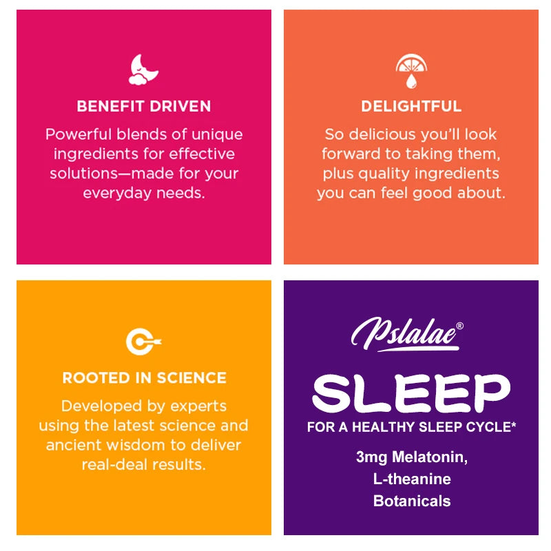 Melatonin 3 mg + L-Theanine Capsules – Sleep Support for Calm Mind & Restful Nights