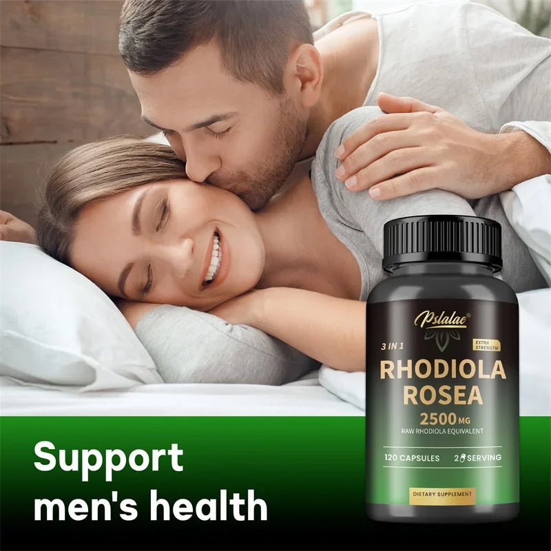 Adaptogenic Rhodiola Capsules – Energy, Focus & Performance Enhancer