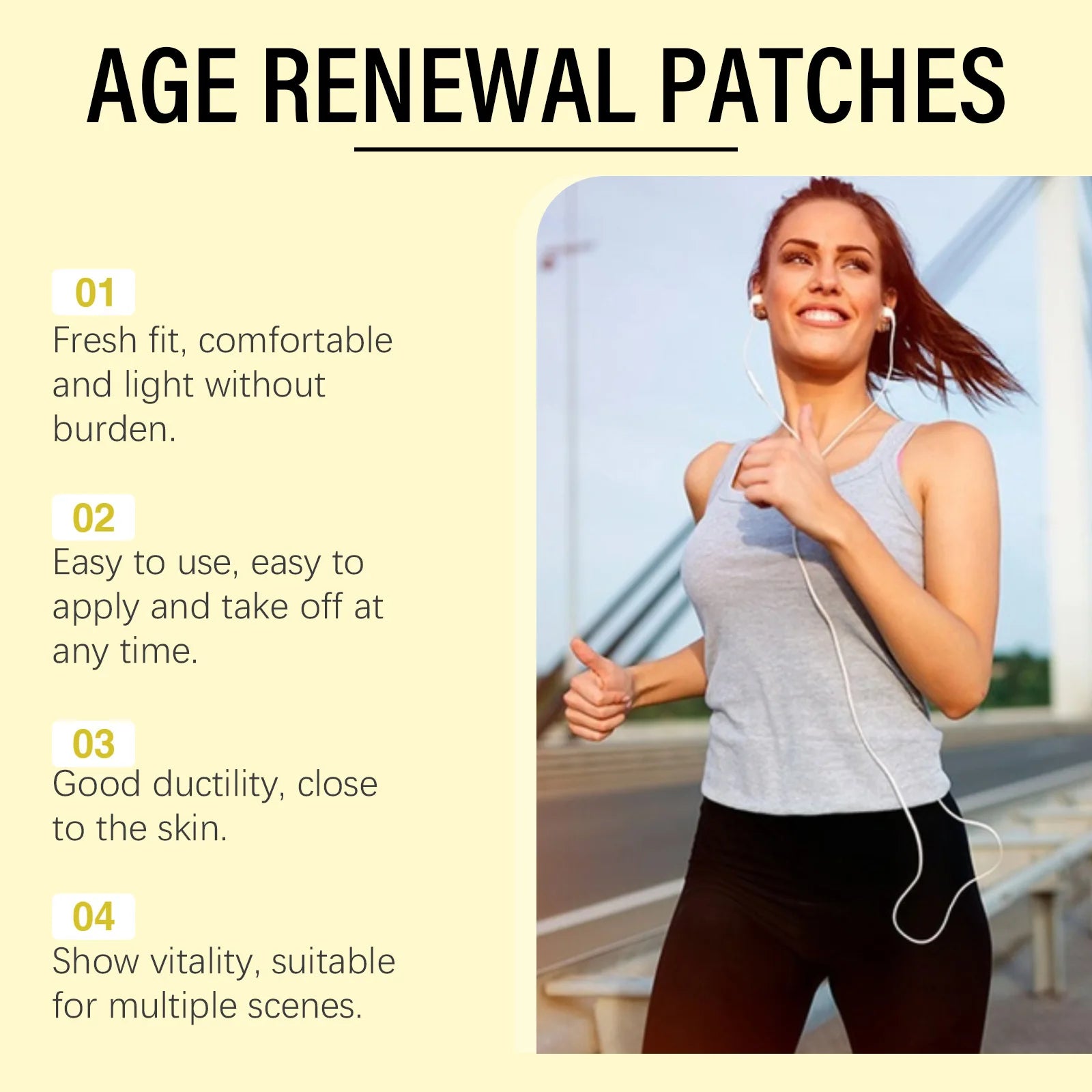 Dopamine Energy Patches – Relieve Fatigue & Support Immune Function