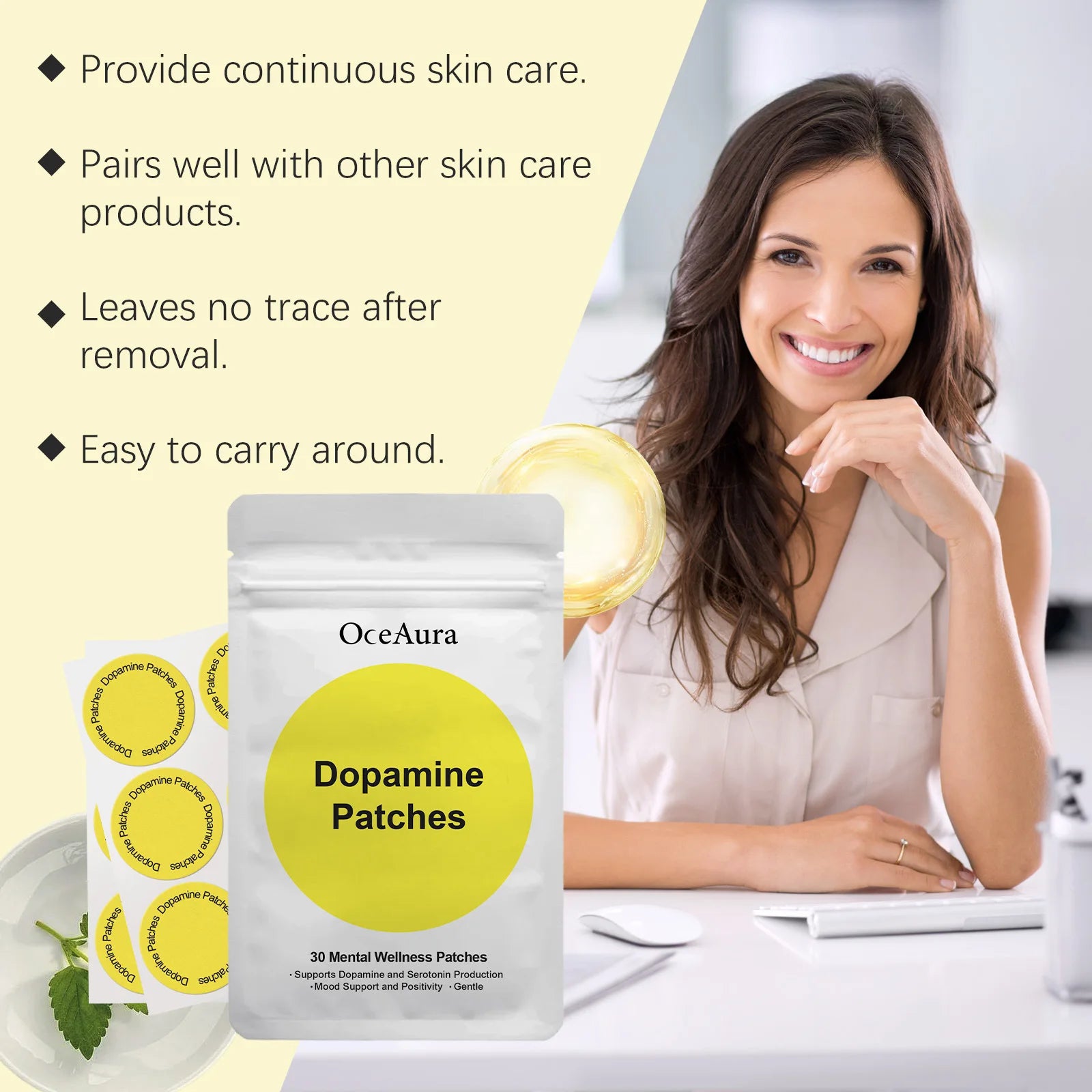 Dopamine Energy Patches – Relieve Fatigue & Support Immune Function