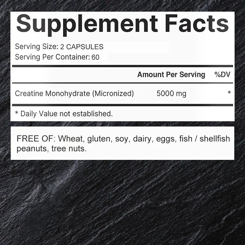 Creatine Monohydrate – Boosts Performance, Muscle Growth & Recovery