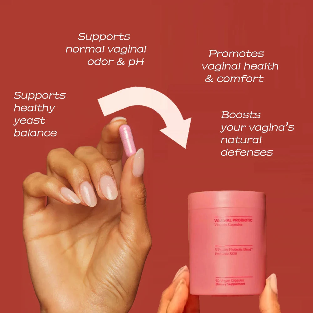 Women’s Vaginal Probiotic Capsules – Support Vaginal & Urinary Tract Health